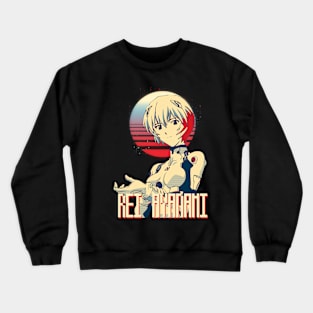 rei ayanami evangelion Crewneck Sweatshirt